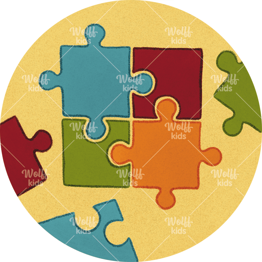 Einzelner Magnet: Puzzle
